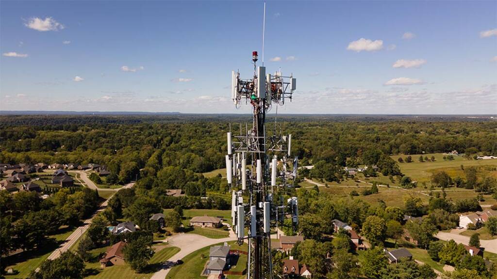 Cell Tower Antennae Inspection from Drone